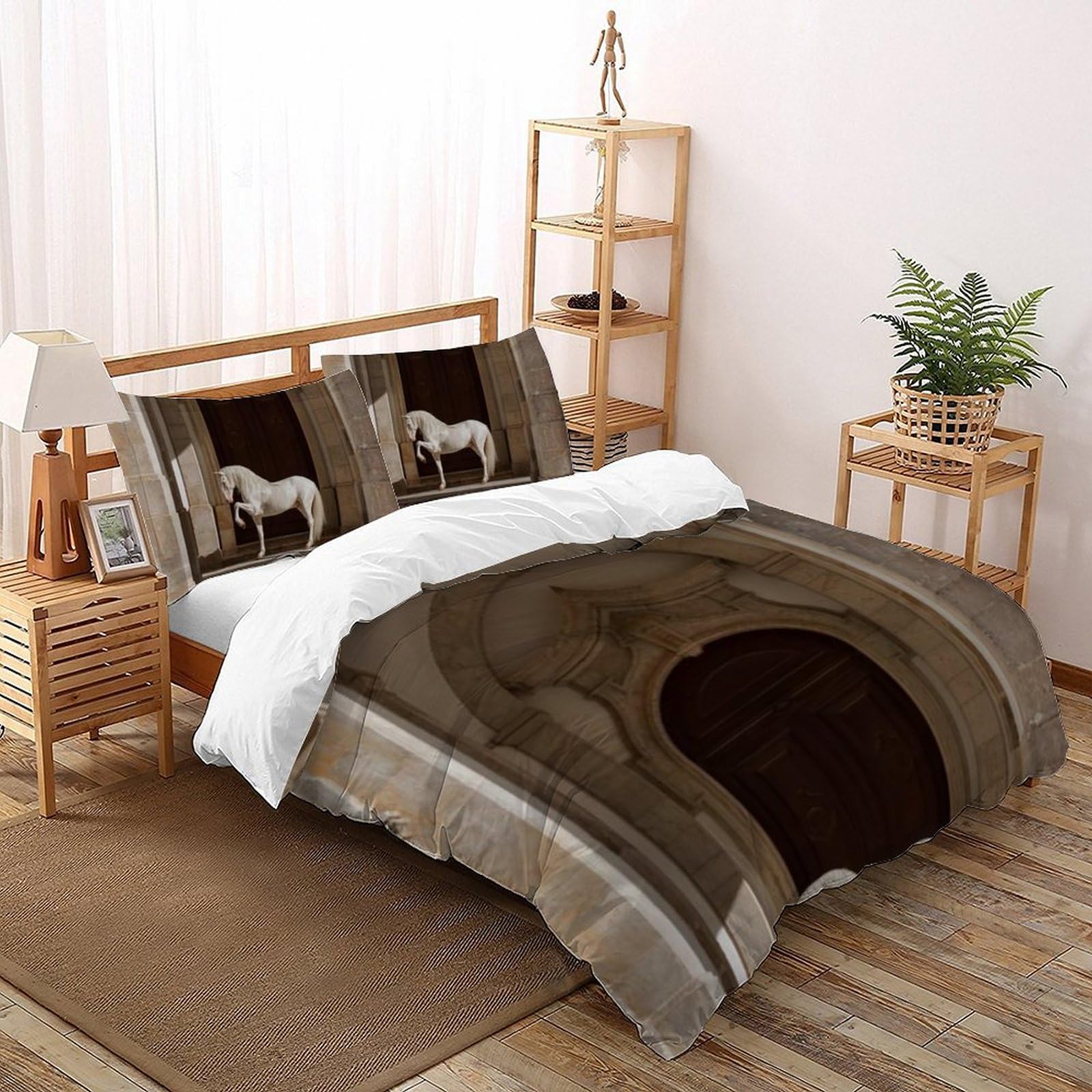 Housse de couette animaux imprimé 3D pour transformer la chambre des garçons en safari