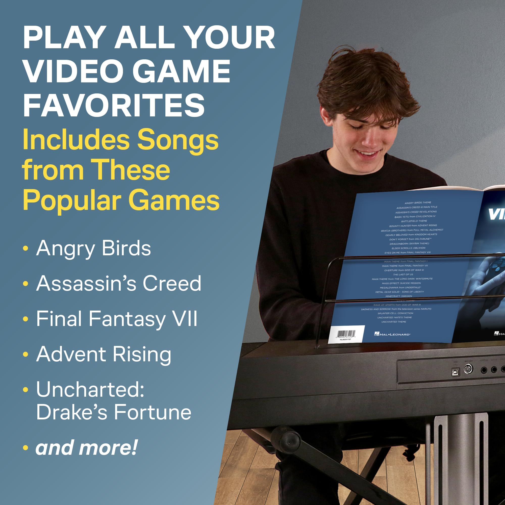 The Greatest Video Game Music | Piano Solo Songbook | 28 Iconic Themes from Skyrim, Final Fantasy, Minecraft and More | Sheet Music for Gamers and Pianists - Image 8