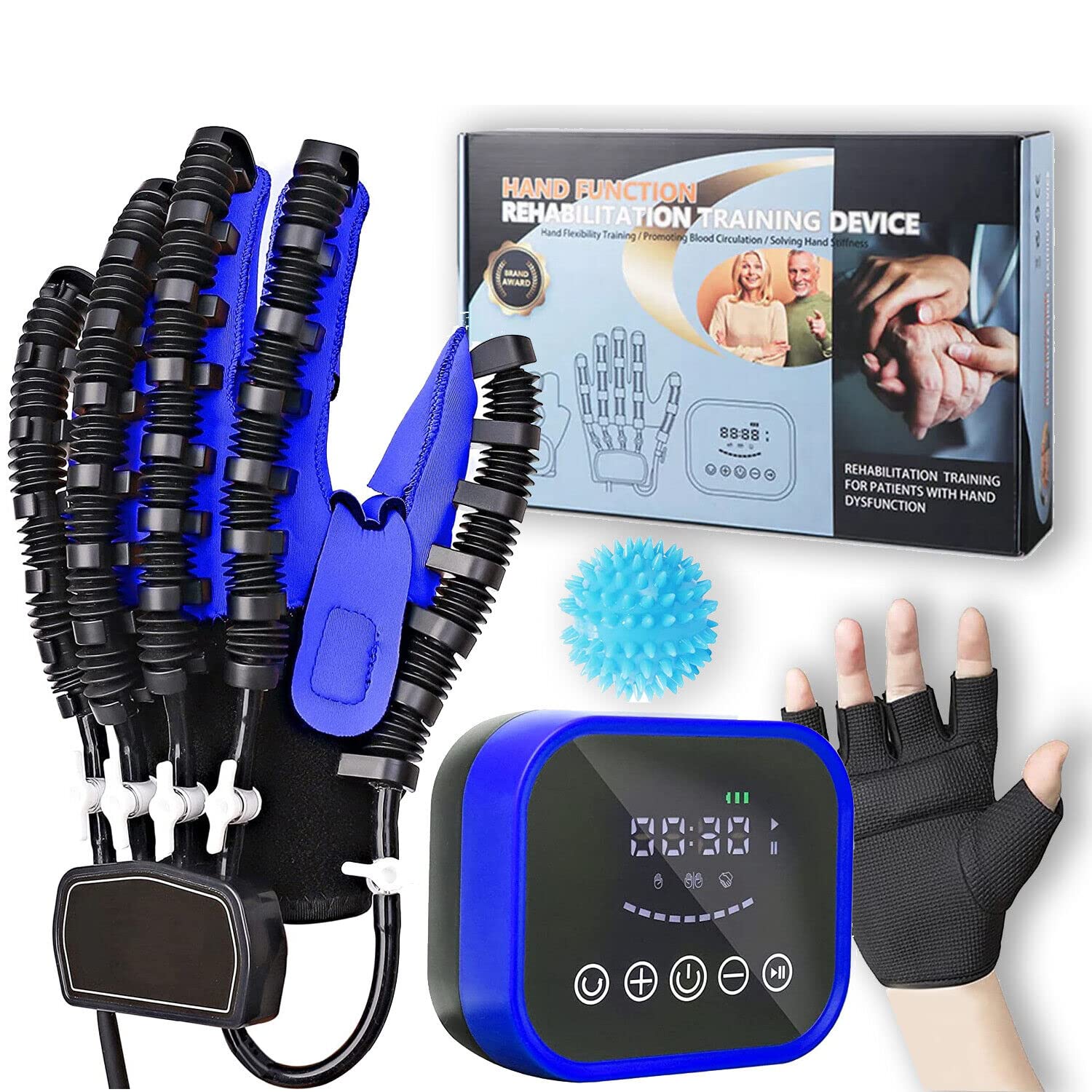 CommSin Rehabilitation Robot Gloves for Hemiplegia Stroke Cerebral Palsy  Arthriti Patient, Finger Straightening Gloves, Hand Dysfunction Patients