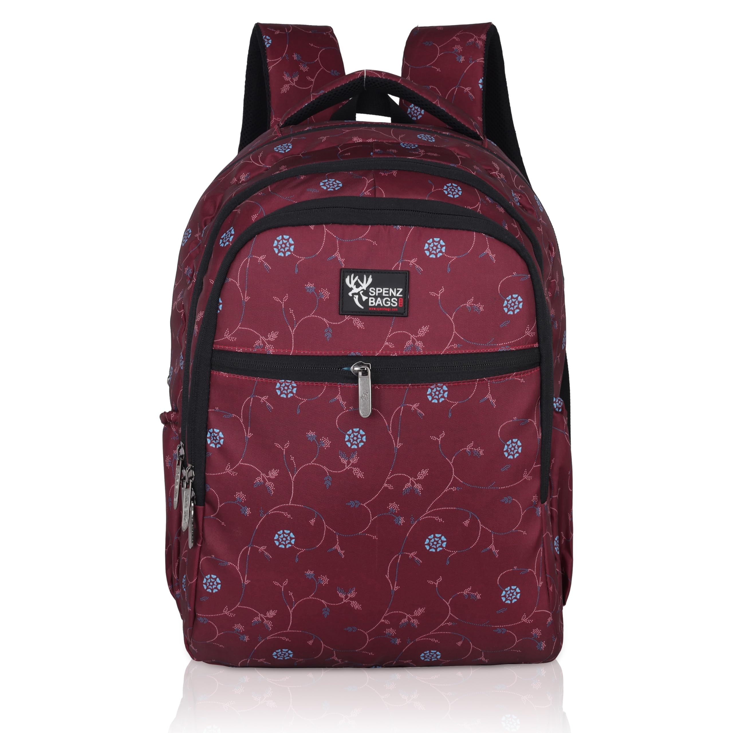 SPENZ BAGSSpenz Glitter School & College Bag for Girls 17.5 inch Laptop Backpack for women