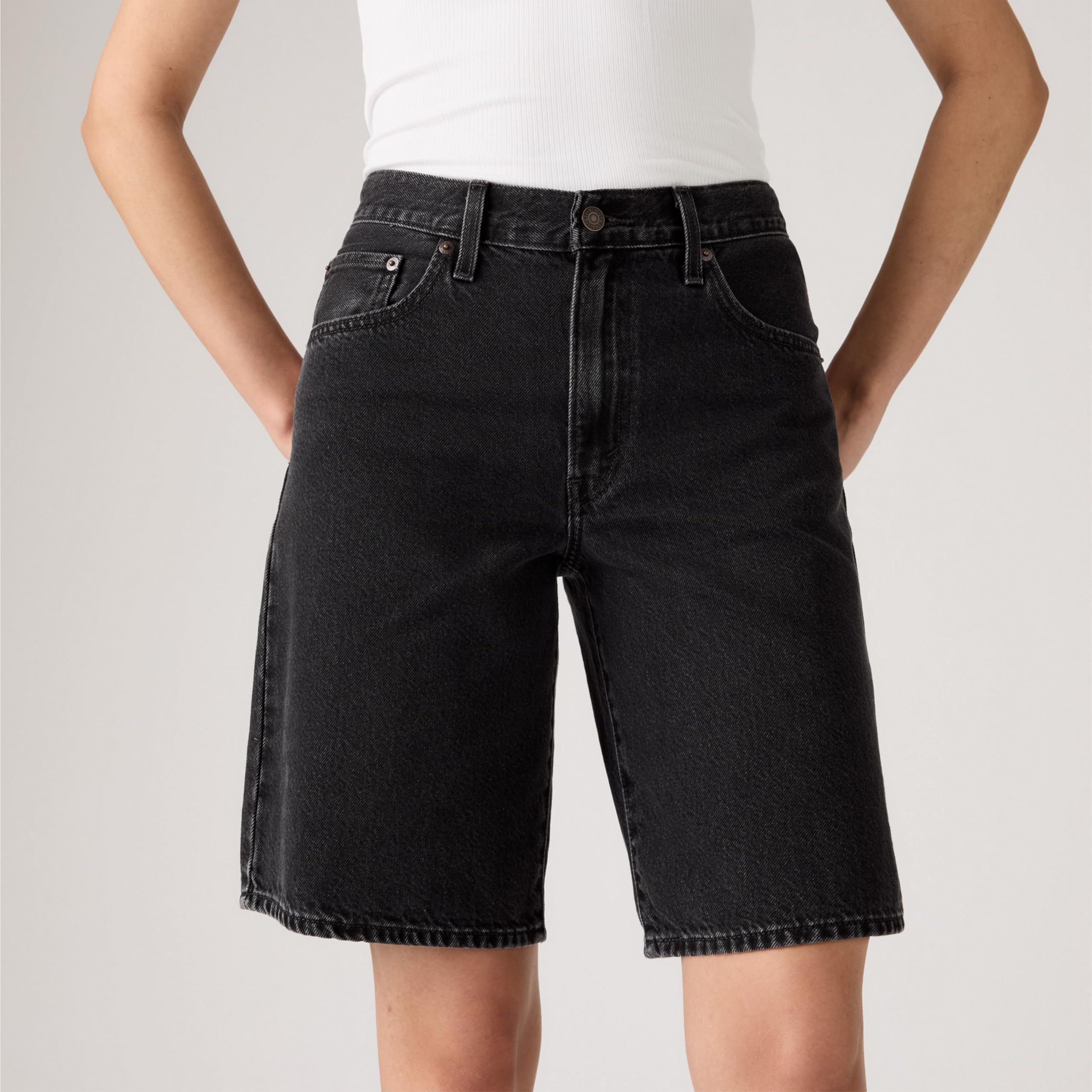 Levi's Baggy Dad Jort - Shorts - Short en Denim - Femme