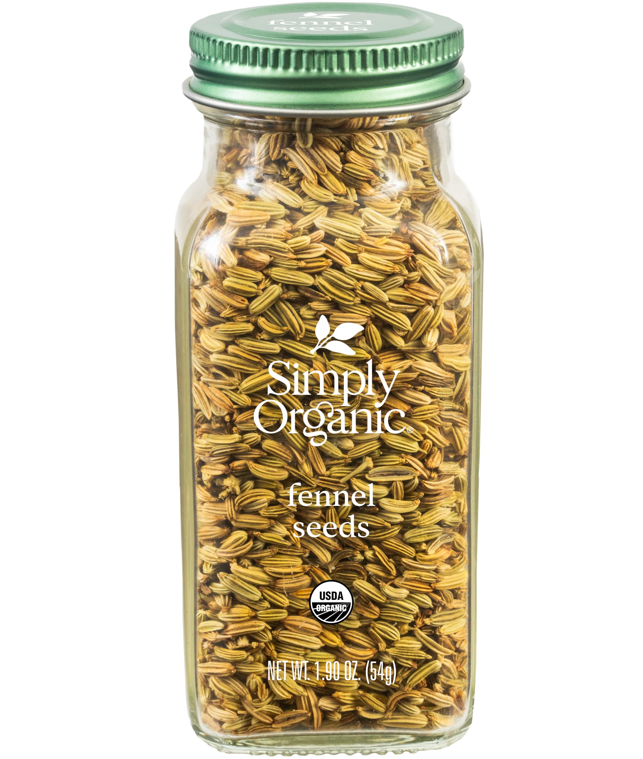 Whole Fennel Seed, 1,90 oz, Mild Sweet Flavor, Aromatic, Reminiscent of Licorice, Kosher
