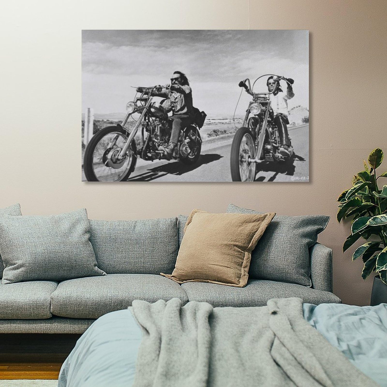 Leinwand-Wandkunst, Filmposter, Heimdekoration, Gemälde für Zuhause, Schlafzimmer, Rahmen, 30,5 x 45,7 cm