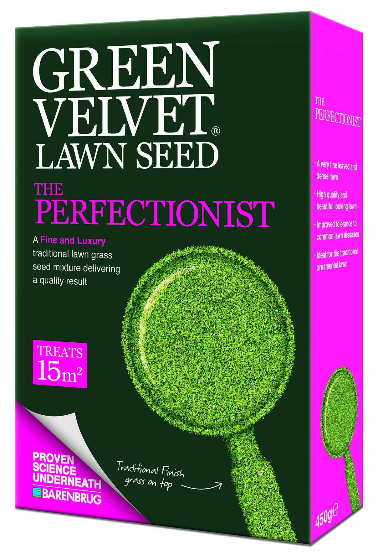 Green Velvet 450g Lawn Seed The Perfectionist