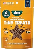Vista 1 de Jinx Golosinas de entrenamiento de pollo y plátano para perros y cachorros, bajas en calorías, 100% naturales, pollo real ahumado a fuego lento, sin