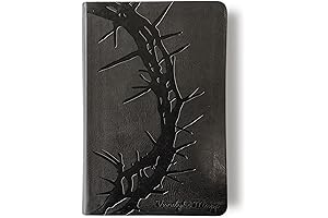 Personalized Large Print Reference Bible with Men's Devotional, Gray My Sword Design