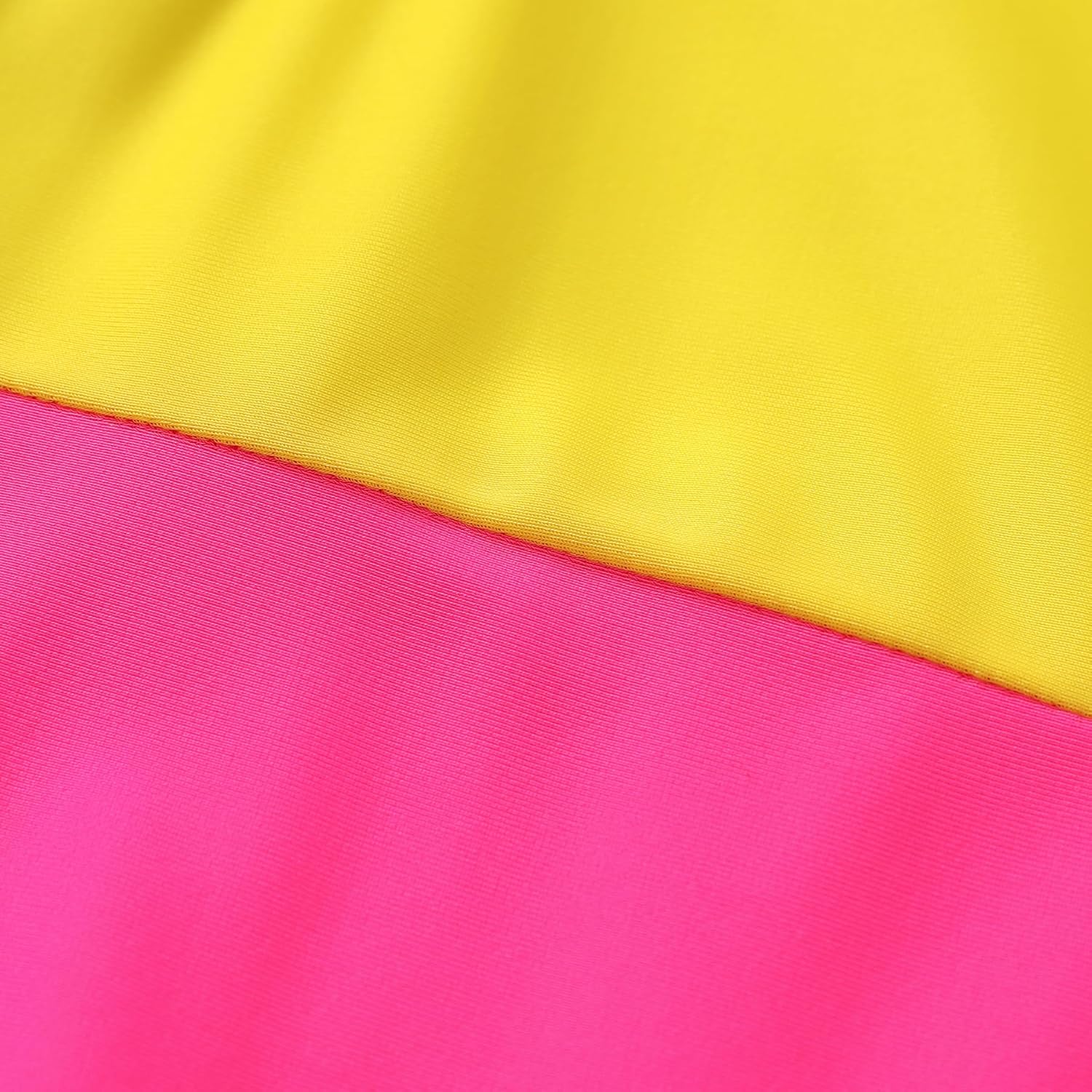 YOUNGER TREE Toddler Girl One Piece Swimsuit Color Block Stripe Swimwear Summer Beach Bathing Suit 12M-5T - Image 5