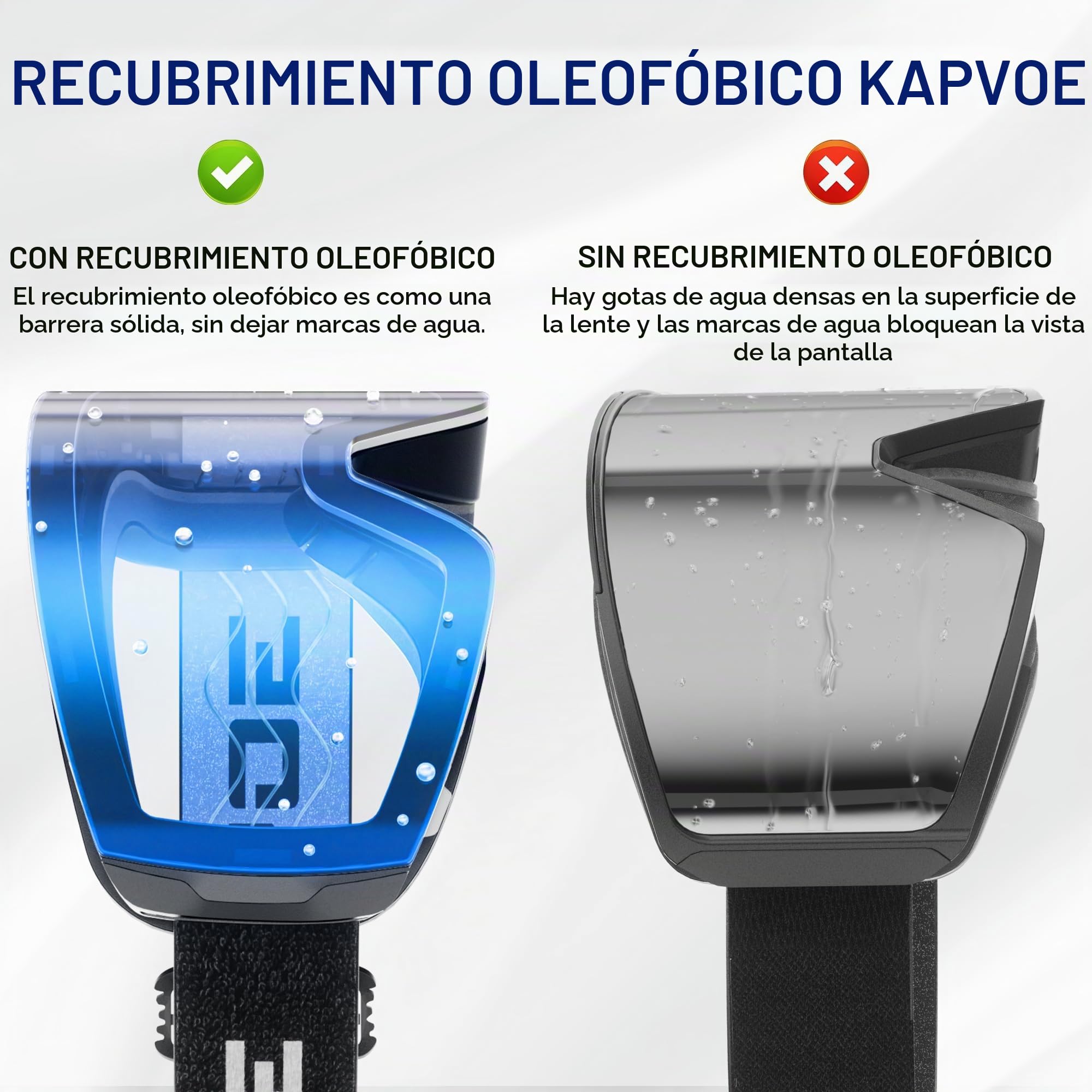 KAPVOE Gafas de Esquí Fotocromaticas OTG para Hombre y Mujer Antivaho Transparente Gafas de Snowboard UV400 K0718