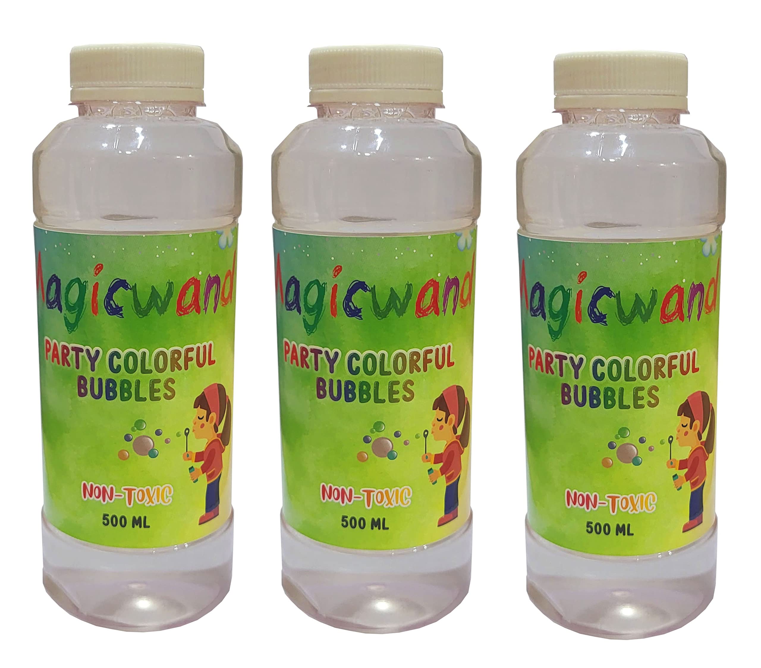 Magicwand Bubble Gun Plastic Refill Liquid Made in India 1500ml Please Do Not Add Water,Use As Delivered 3 Yrs & Up Pack of 1 Colors as Per Stock (B08P2L99XV) Amazon Price History, Amazon Price Tracker