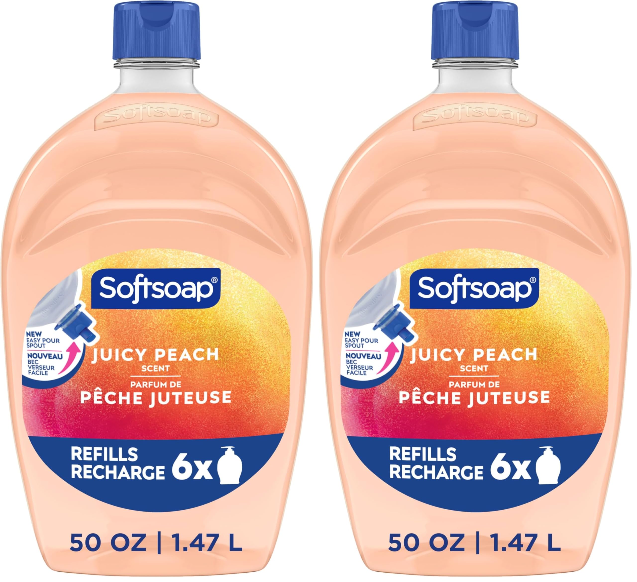 Softsoap Antibacterial Refill 50oz Crisp Clean Scent - 3