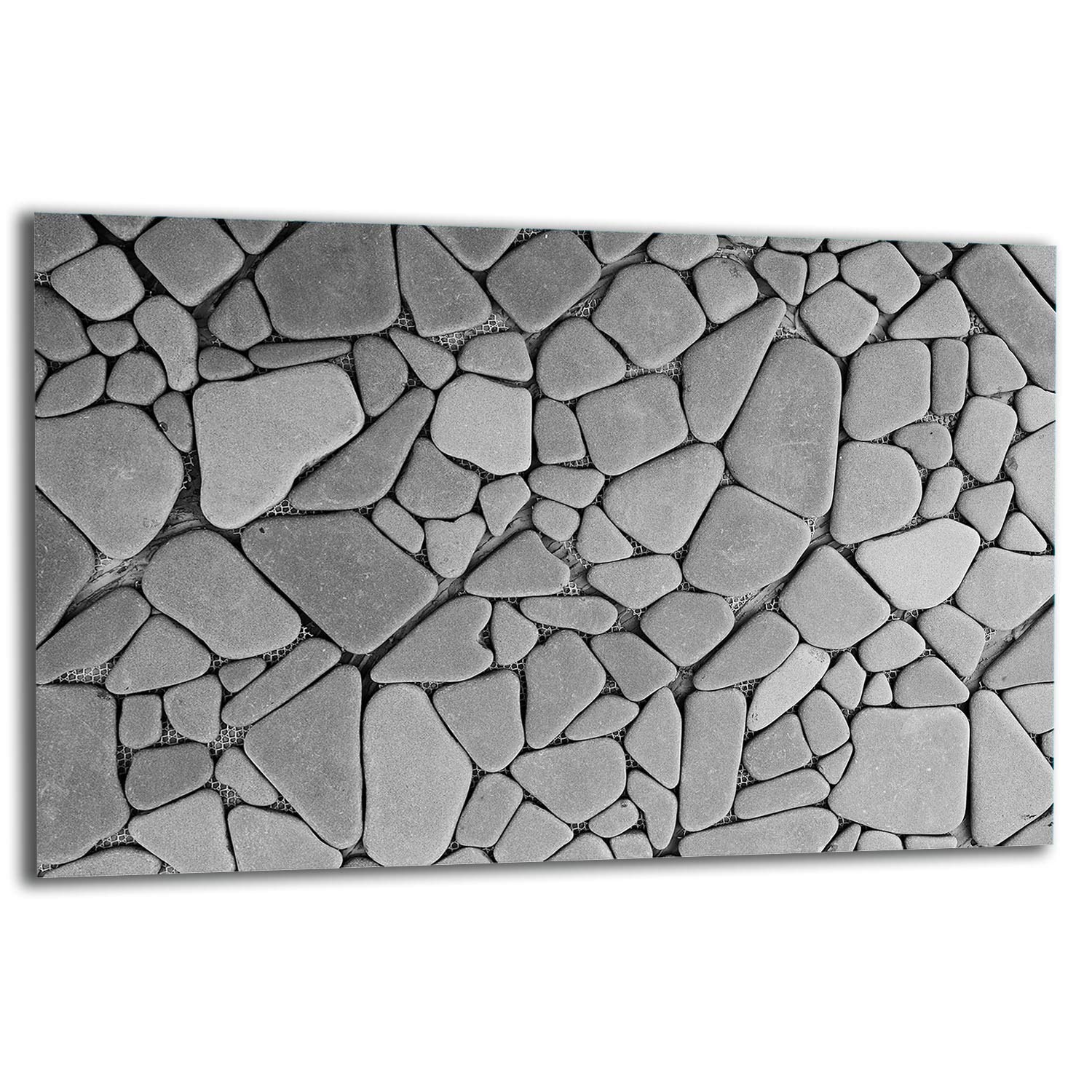 Copri Piano Cottura In Vetro Temprato TMK 80x52 Cm – Effetto Legno – Protezione Antischizzo E Tagliere Universale