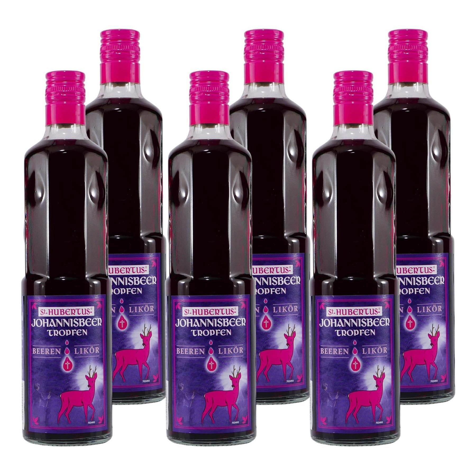 St. Hubertus Johannisbeer-Tropfen Beeren Likör