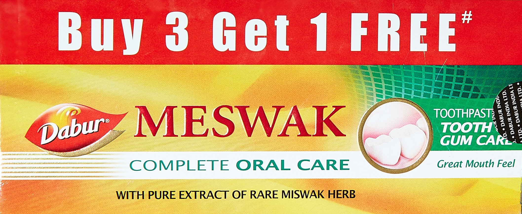 Dabur Meswak - 400 g (Buy 3 Get 1 Free)-picture-20