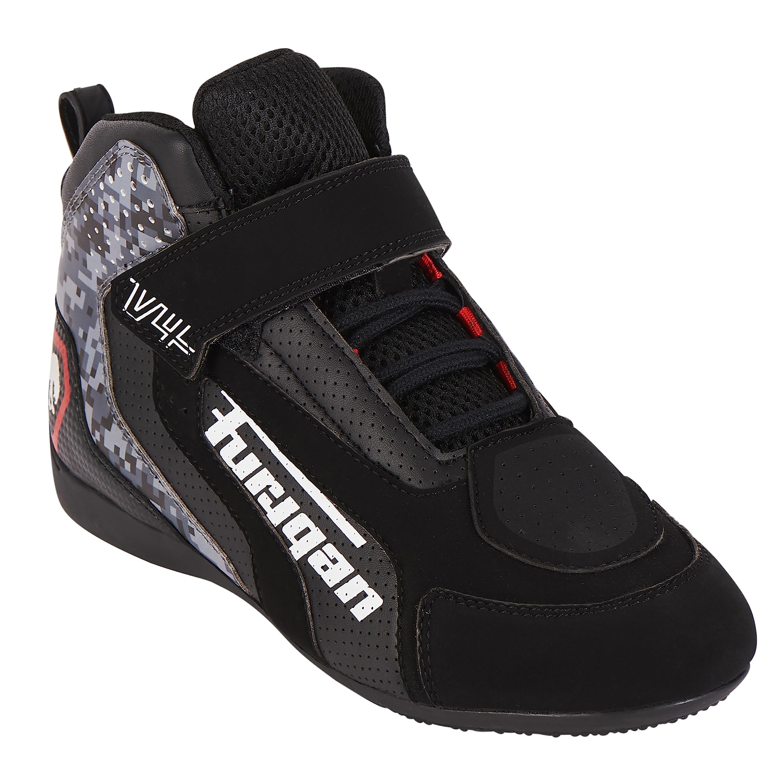 Furygan Herren V4 Easy D3o VentedFURYGAN V4 EASY D3O VENTED Herren Motorradschuhe - Komfort, Atmungsaktiv, verstärkter Malleolus-Schutz, maximale Sicherheit - Komfort und Luftzirkulation | Sportlicher Fahrkomfort