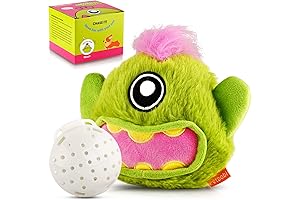 Petbobi Squeaky Shake It Up Bouncy Monster Pup Toy