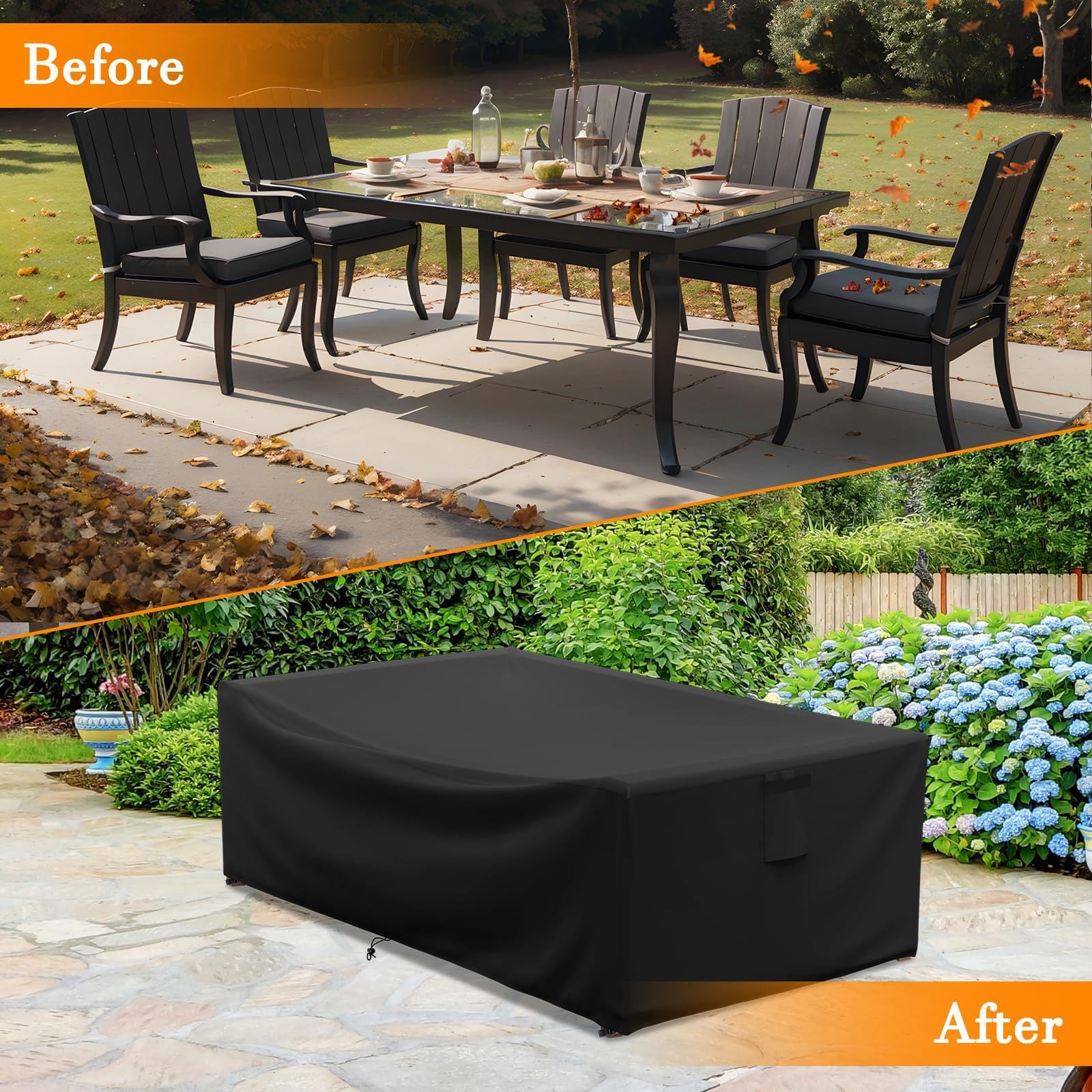 Tuinmeubelhoezen waterdicht, 230 x 150 x 100 cm (L x B x H Tuinmeubelhoezen waterdicht, 230 x 150 x 100 cm (L x B x H