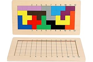 Wooden Pentominoes Puzzle Games: Cognitive Enhancer for Kids and Adults
