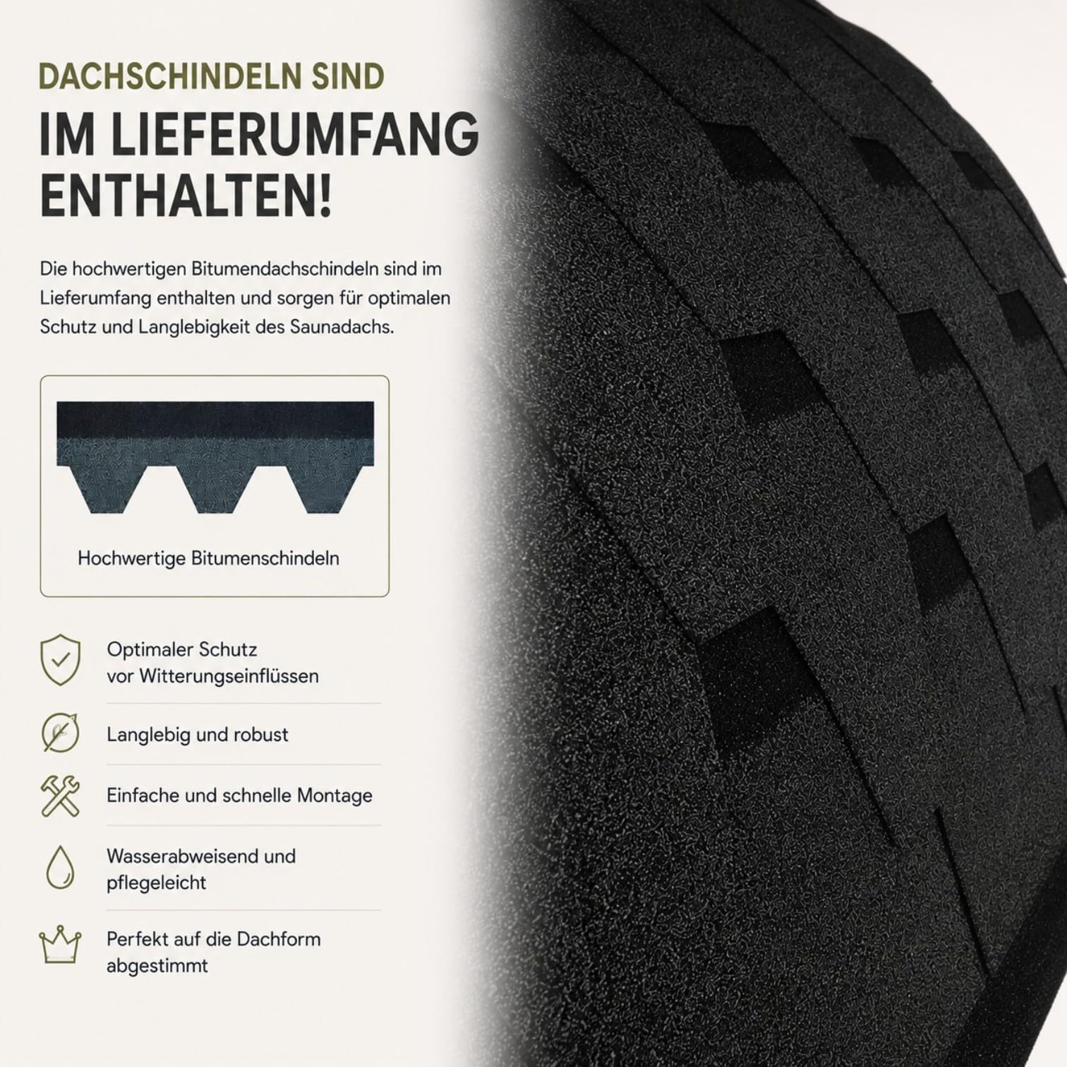 WELCON® EASYHEAT Solo Fasssauna Outdoor 120x120x194 cm – Gartensauna aus Fichtenholz für 1–2 Personen mit 3,6 kW Elektroofen 230V, Saunasteinen & Aufgusseimer