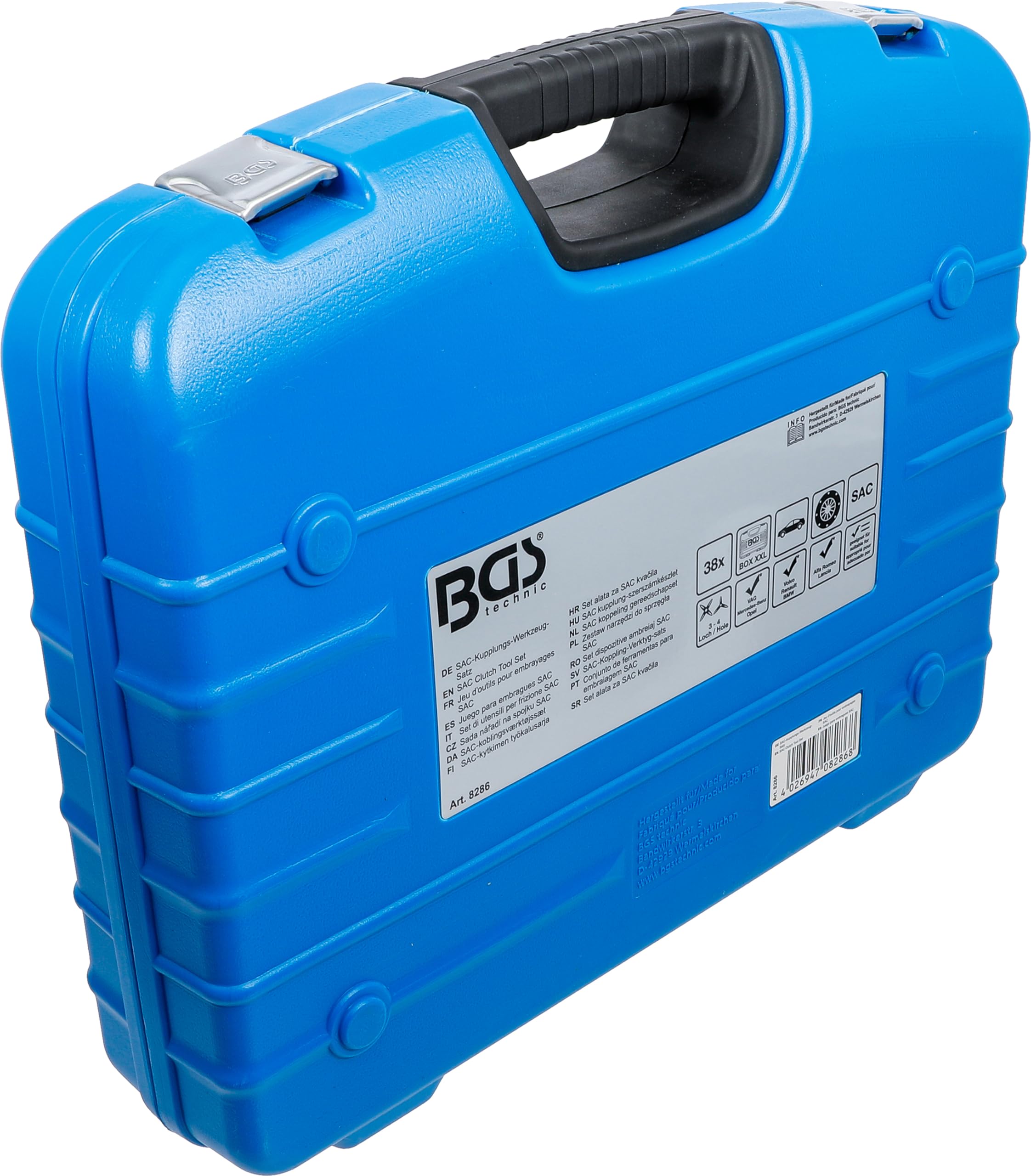 BGS 8286 | SAC-Kupplungs-Werkzeug-Satz | 38-tlg. | 3- und 4-Loch Teilung