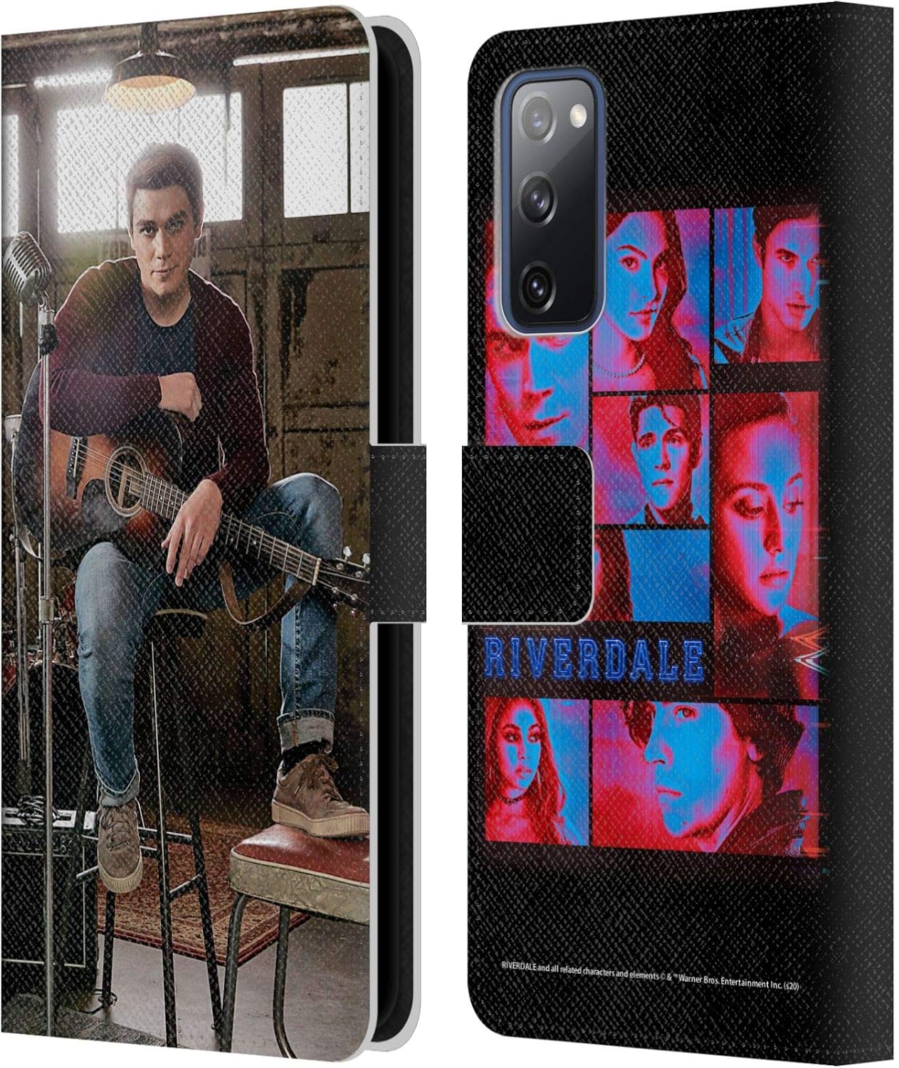 Head Case Designs Officially Licensed Riverdale Archie Andrews 3 Posters Leather Wallet Case Compatible with Samsung Galaxy S20 FE / 5G