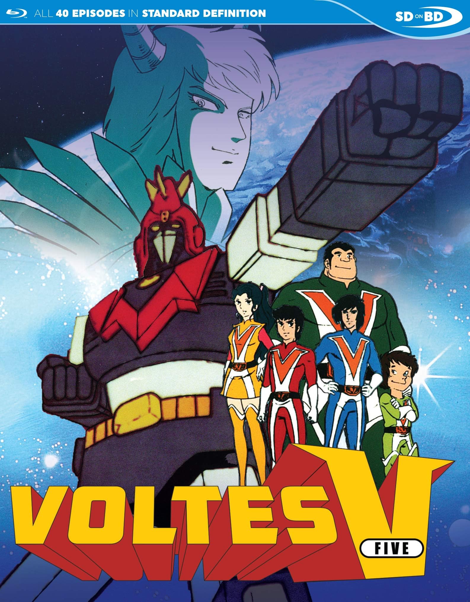 Voltes V Complete Japanese TV Series SDBD