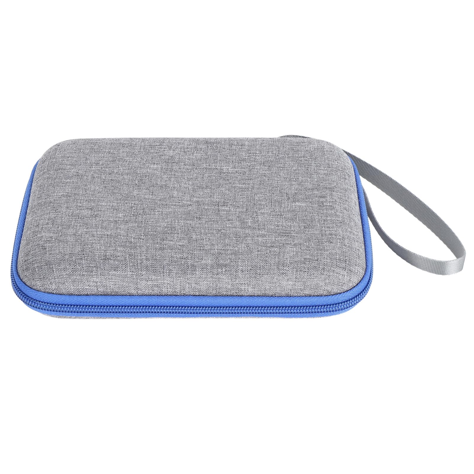 Blocks Case, Hard Carrying Case for Super Blocks Puzzle Game Organizer with Elastic Band and Zip Pocket, for Brain Teaser Game, Batteries, and Accessories