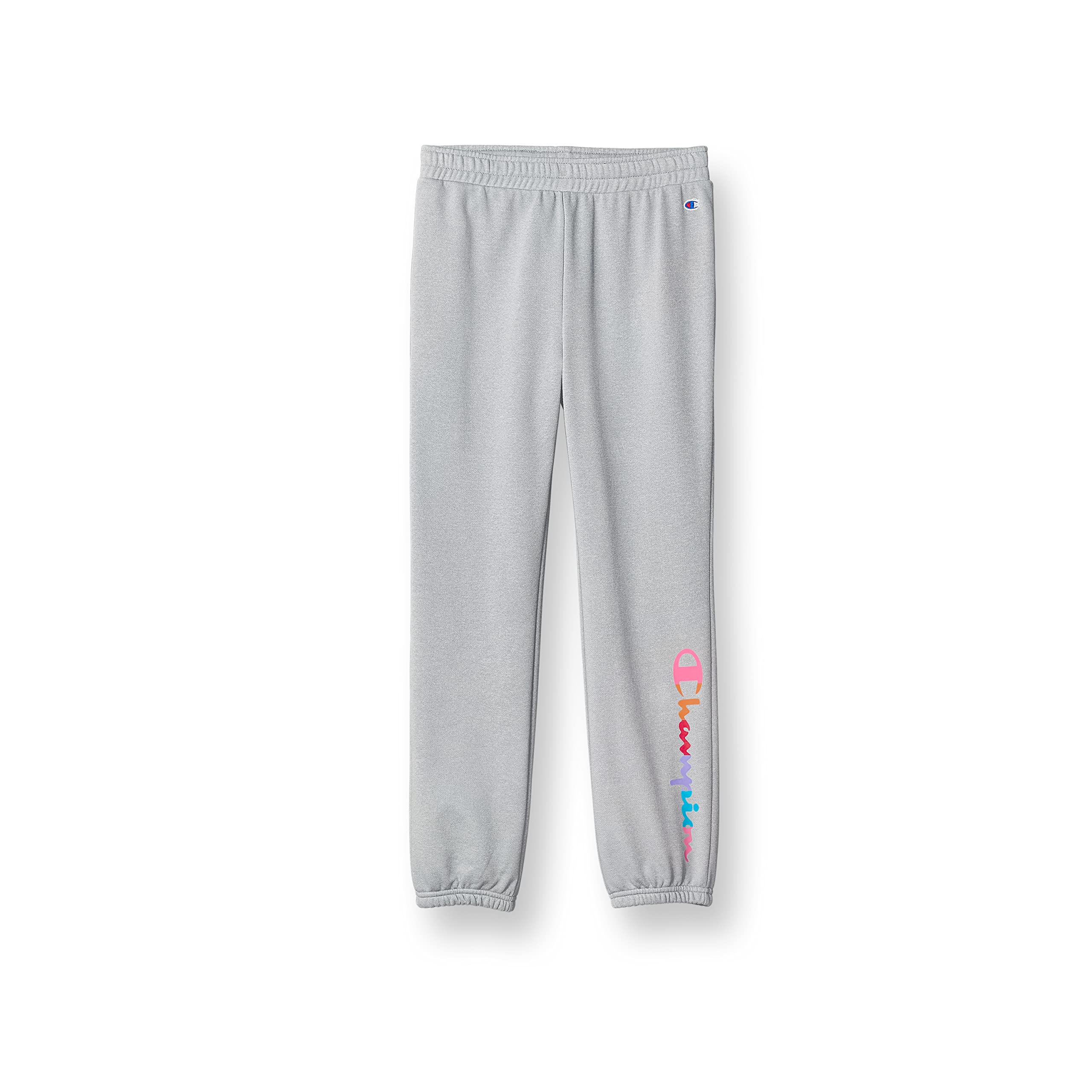 Champion Girls Sweatpants, Kids' Joggers for Girls, Lightweight Kids' Sweats, French Terry