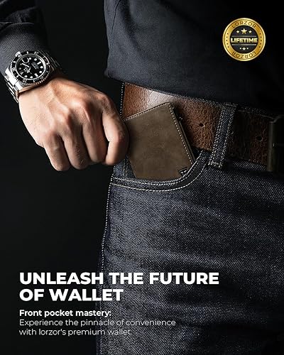 Miniatura 2 de Billetera para hombre para AirTag, billetera AirTag desplegable para hombre para Apple AirTag, cuero de fibra de carbono, inteligente, delgada,