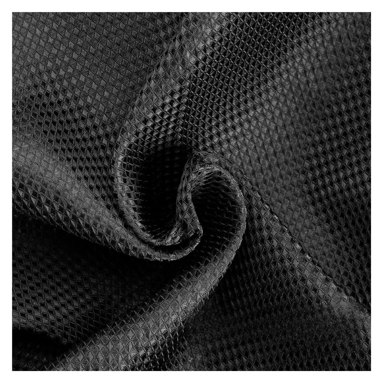 duschvorhang Robuster, wasserdichter Duschvorhang mit Kunststoffösen, Moderne Badezimmerdekoration for Elegante, gemütliche Räume(Black,180x200cm)