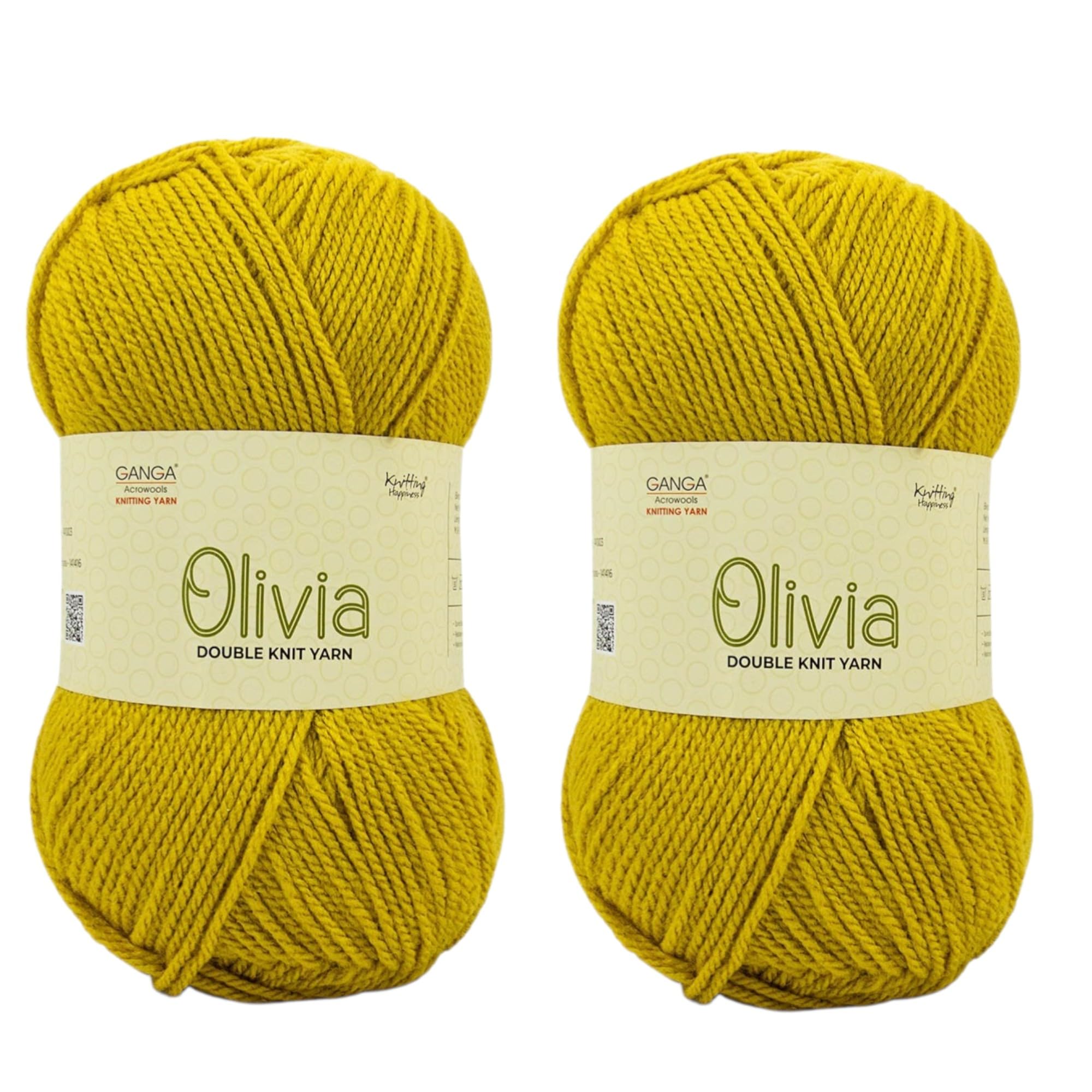 Ganga Acrowools Olivia Yarn - Maroon (2 Balls) -5 Ganga Acrowools Olivia Yarn - Maroon (2 Balls) -5
