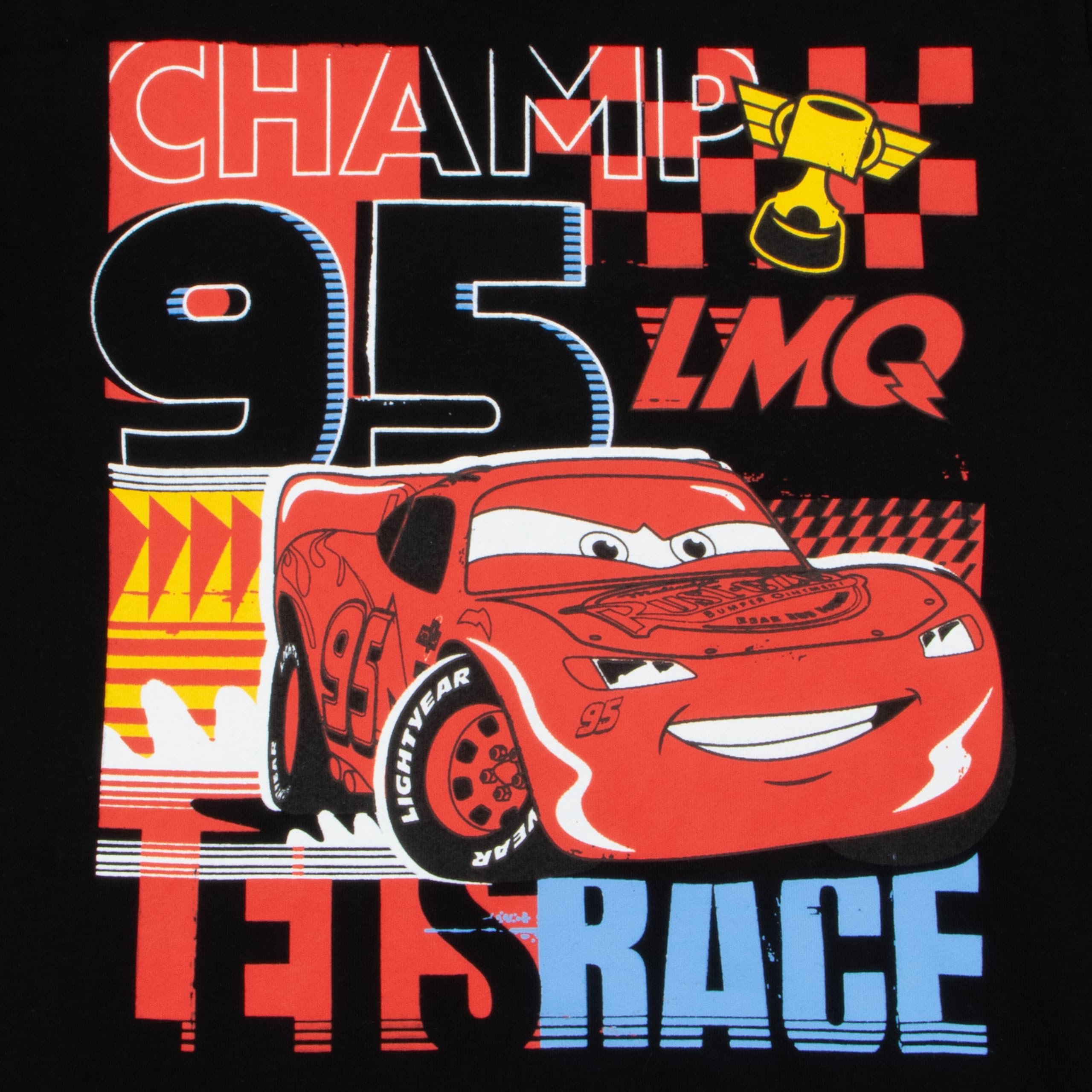 Disney Camiseta Cars Rayo Mcqueen Ropa Niño | Coches Camiseta | Pack Camisetas Niño