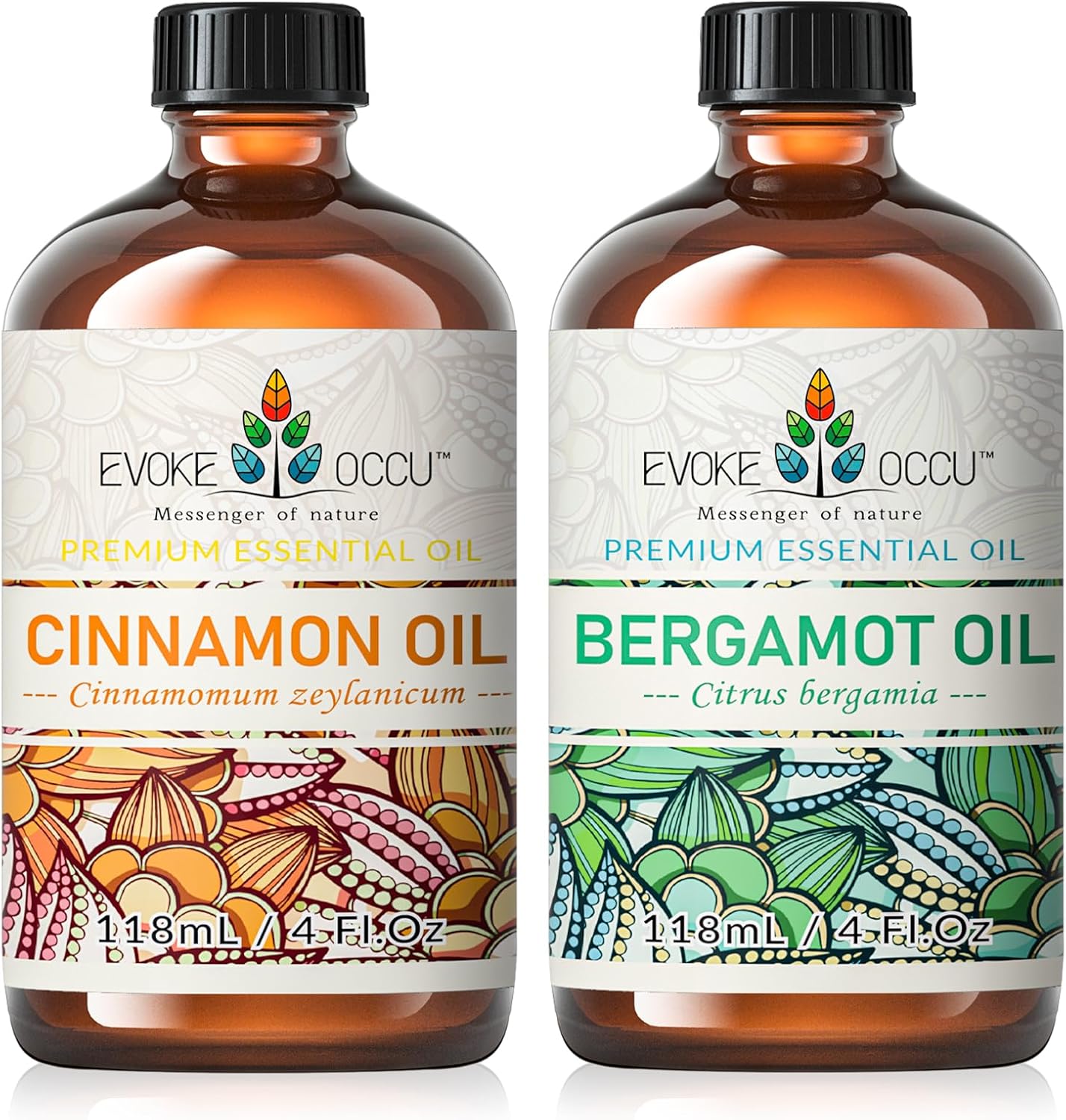 EVOKE OCCU Cinnamon Essential Oil and Bergamot Essential Oil - 4 Fl Oz