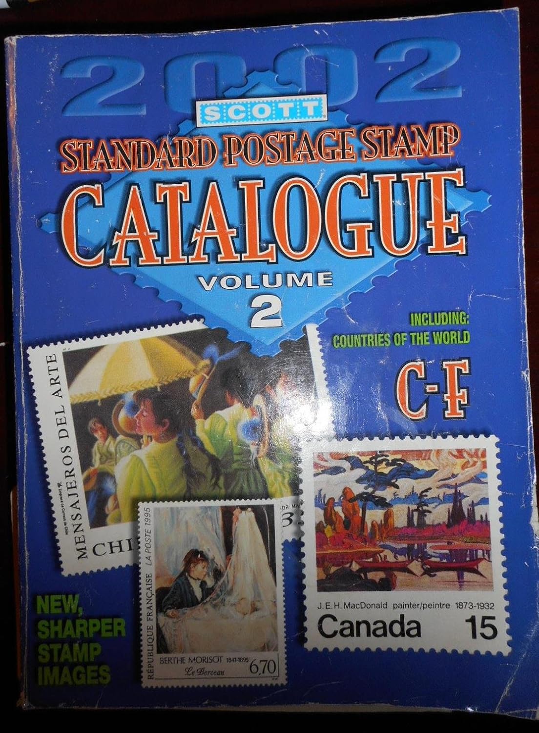 Scott 2002 Standard Postage Stamp Catalogue Countries of the World CF