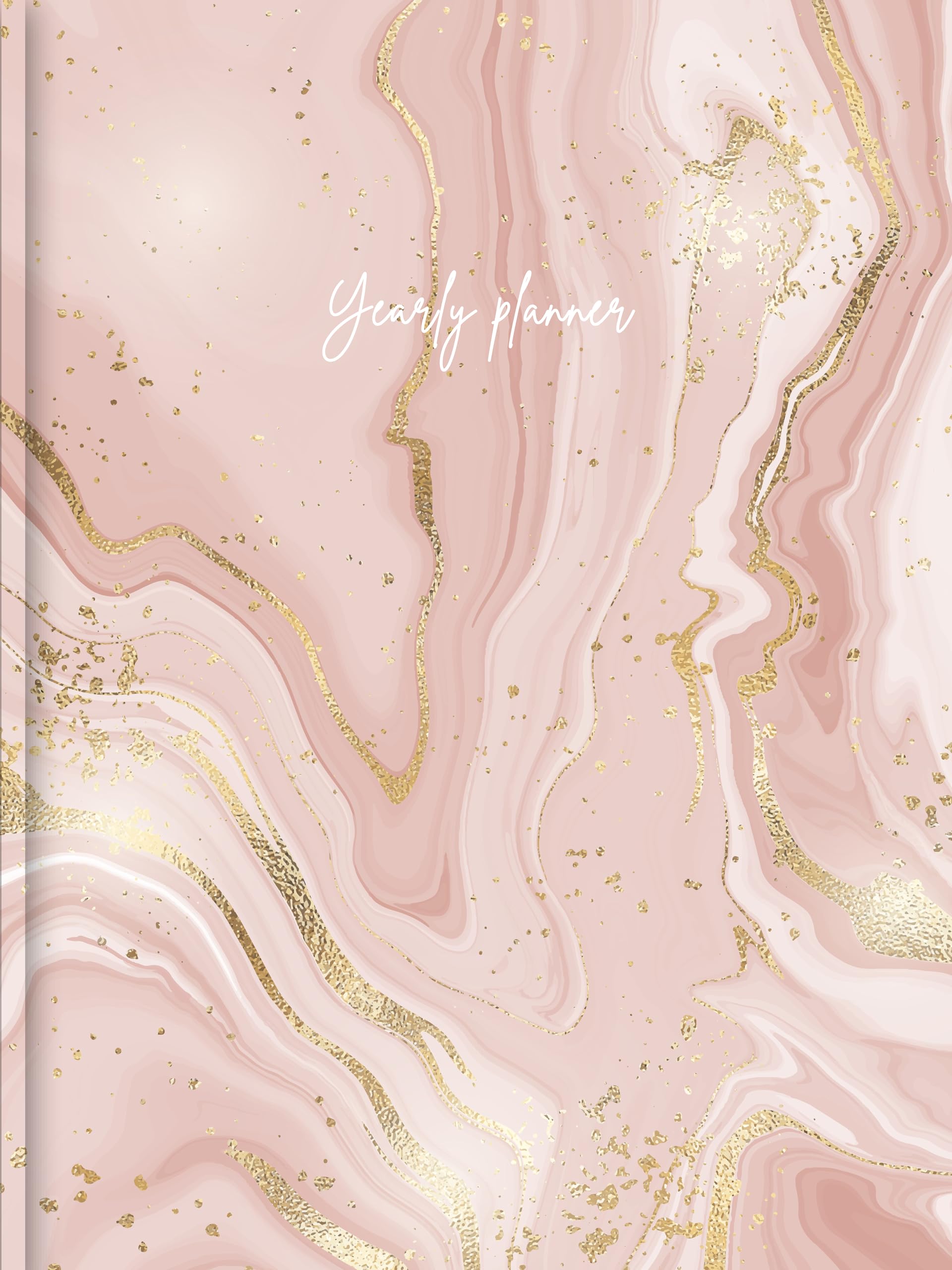 Undated Yearly Planner : Hyperlinked Digital Planner with Daily, Monthly, and Weekly PDF Templates (Kindle Scribe Only)