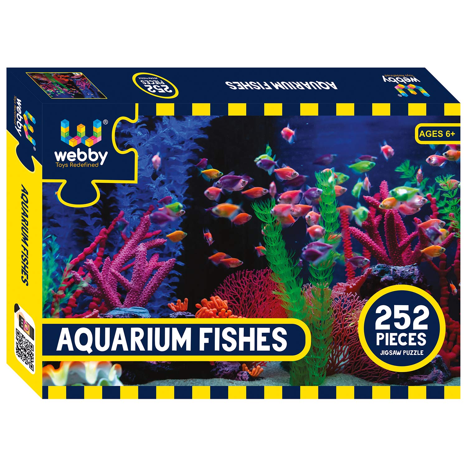 Webby Aquarium Fishes Jigsaw Puzzle for 6 and Above, 252 Piece (B08DD8XT83) Amazon Price History, Amazon Price Tracker