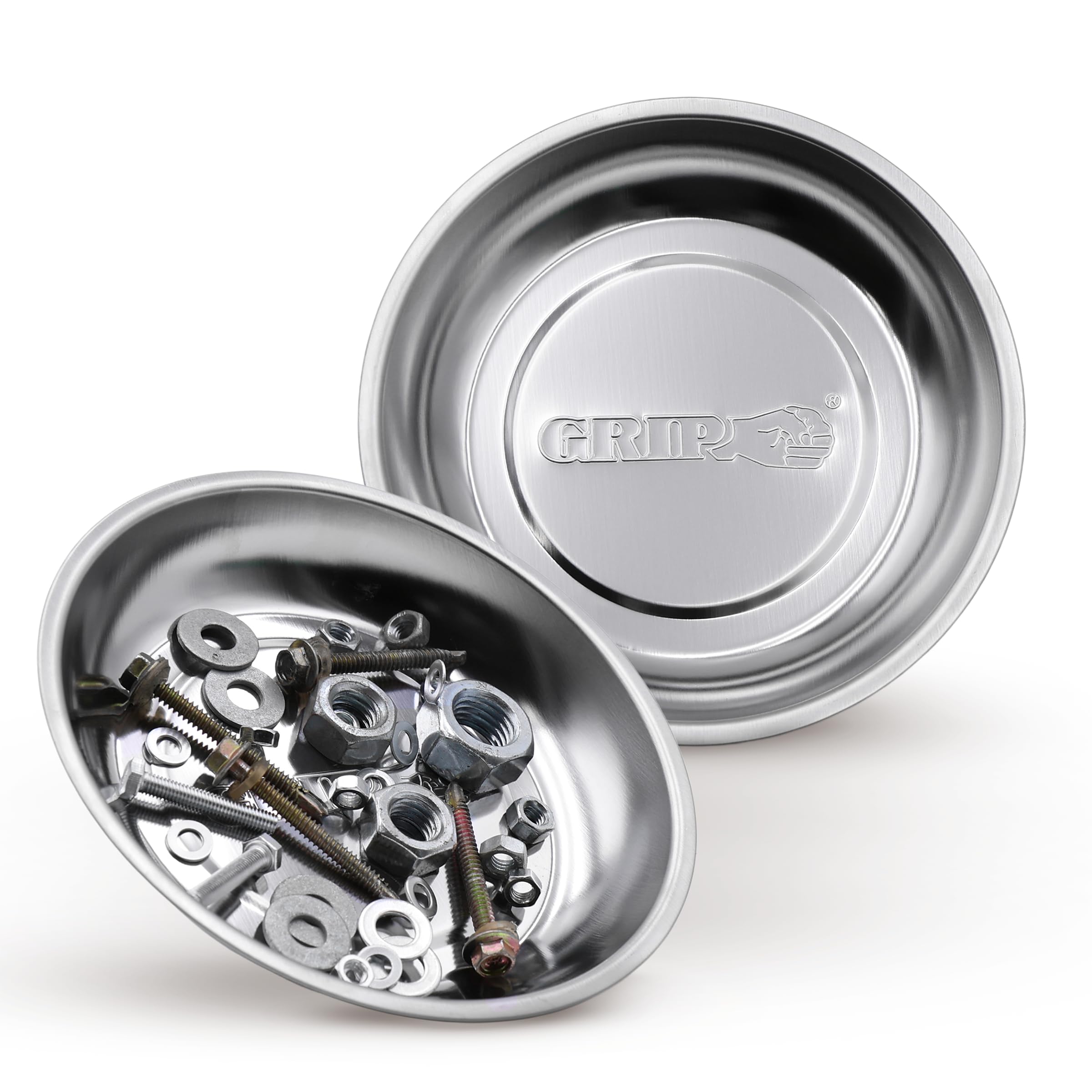 GRIP 6" Stainless Steel Magnetic Parts Tray-picture-12