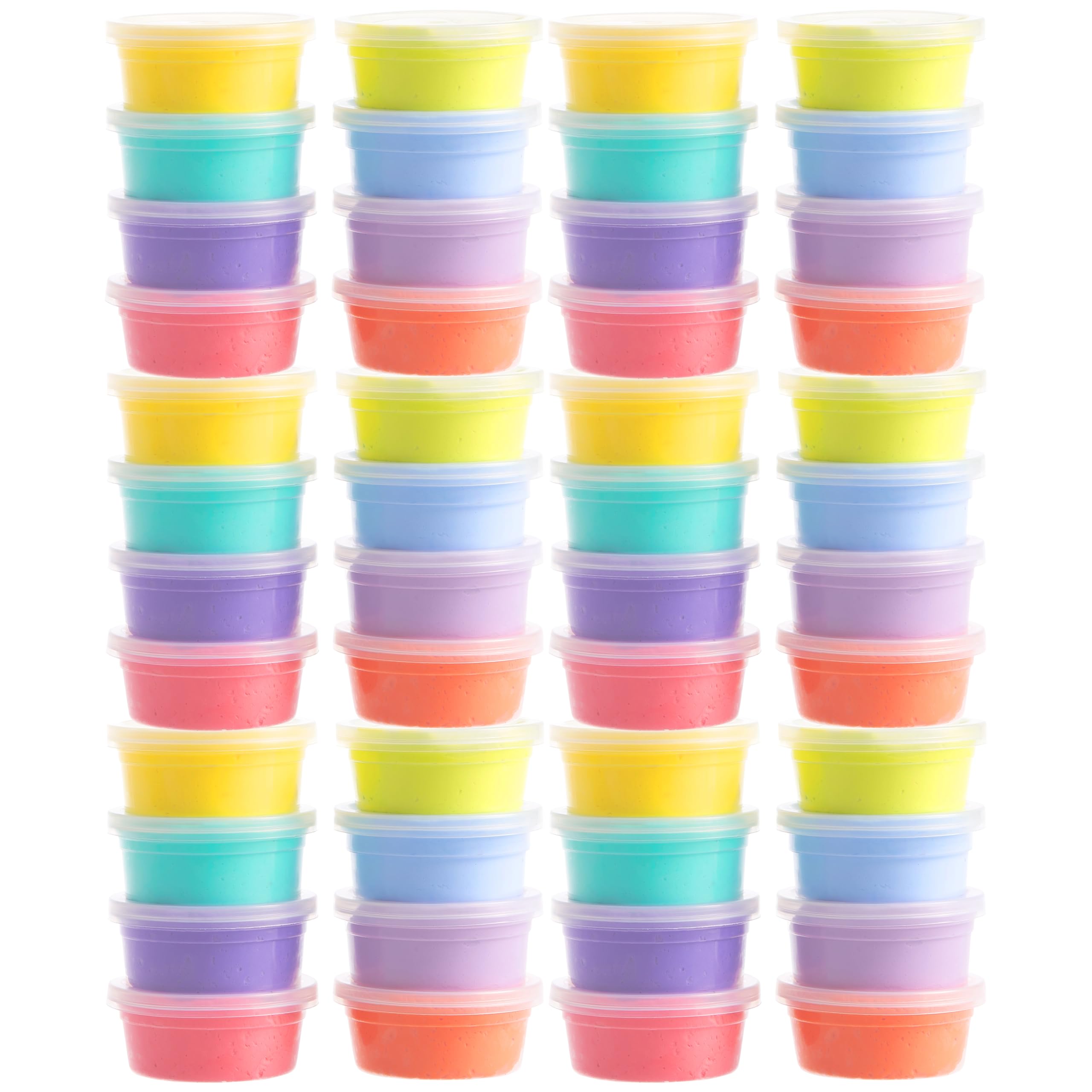 THE TWIDDLERS 48 Springknete Hüpfknete Kinderknete für Modellieren & Basteln - Kindergeburtstag Mitgebsel, Mitbringsel, Gastgeschenke, Give Aways - Ungiftig
