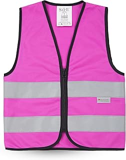 SIFE Kids' Safety Vest for Young Explorers,6 Color Options,Compatible with 3M Technology