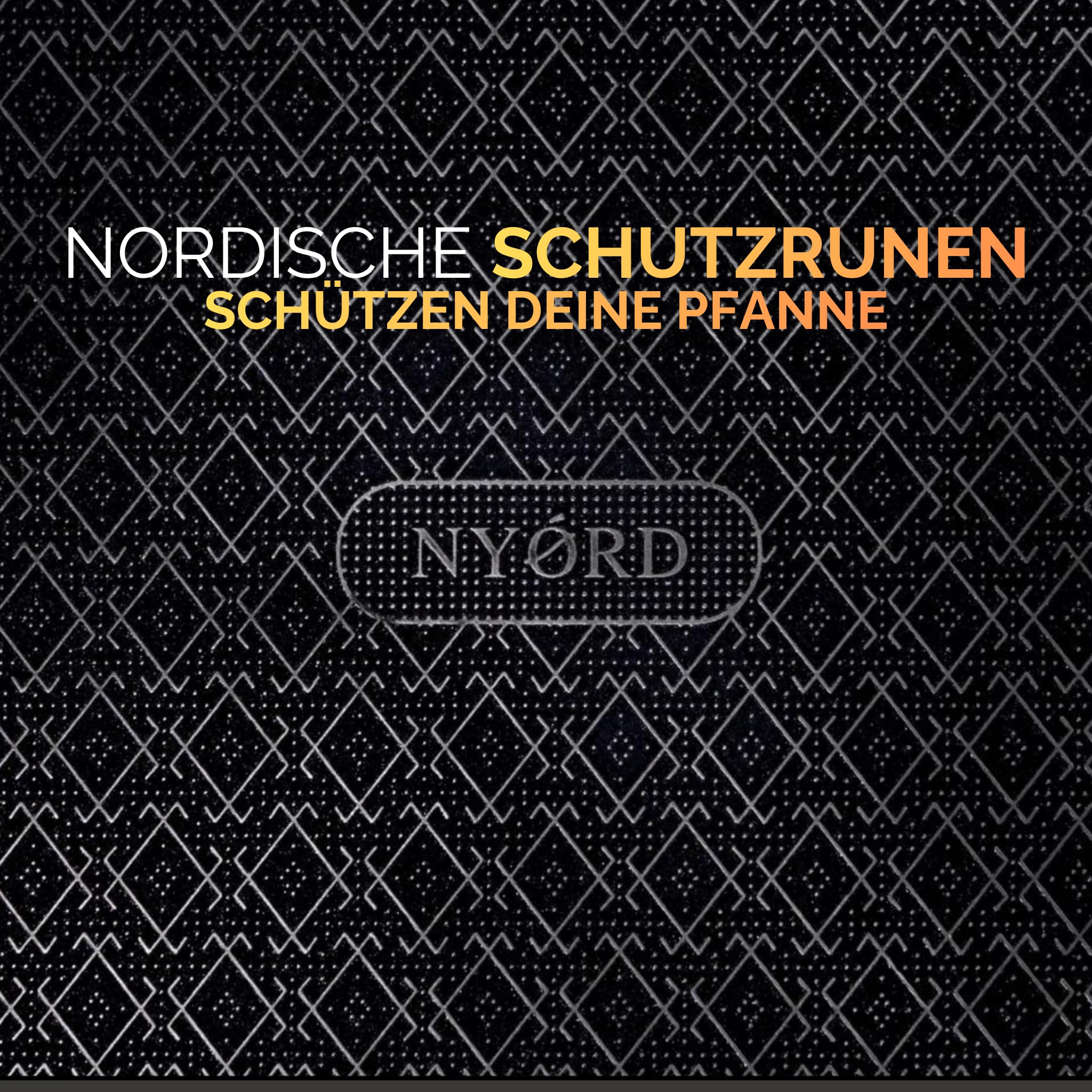 NYORD Wokpfanne [TESTSIEGER] | Antihaft Pfanne 30cm 5,5L | Hybrid Keramikbeschichtung Edelstahl Wok PFOA frei | Kratzfest Spülmaschinenfest Wabenpfanne | Wok Induktion Gas Ceran Pfanne mit Deckel