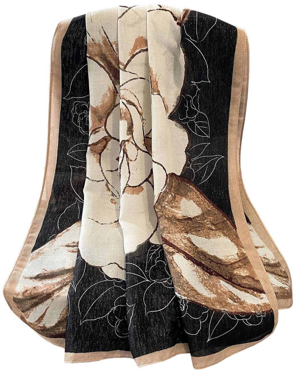 MAIRYScarves for Women UK Lightweight Oversized Scarf Soft Wedding Shawls and Wraps Neckerchief Scarf Shawl Wrap