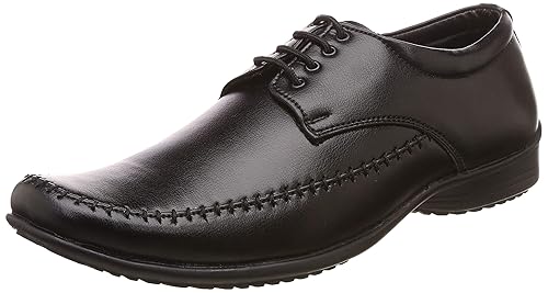 lancer black formal shoes