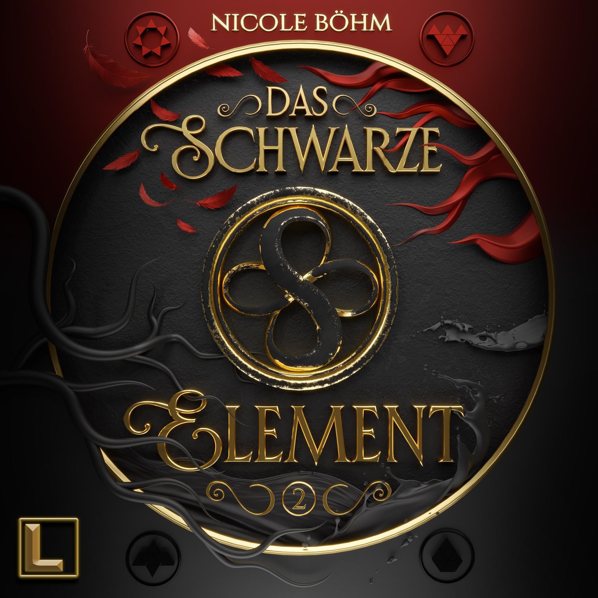 Cover art for Das schwarze Element 2