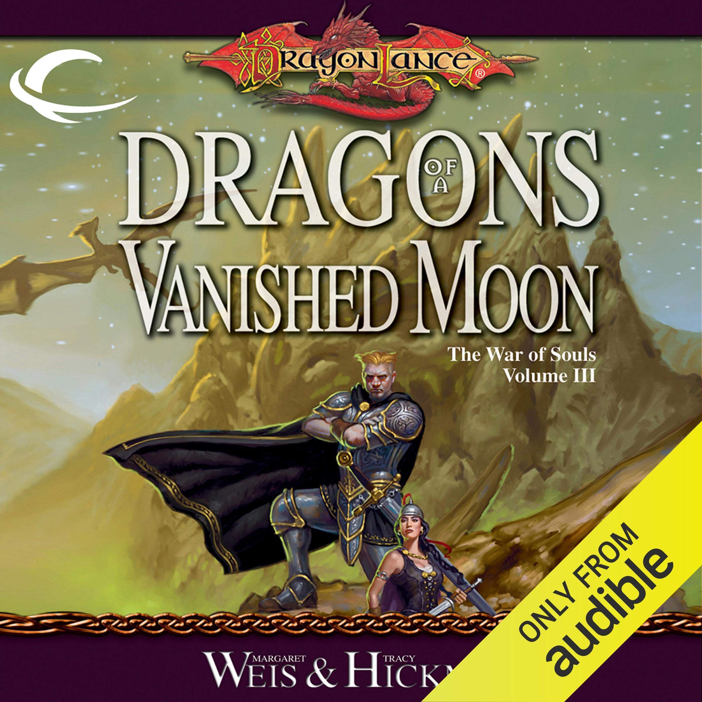 Cover art for Dragons of a Vanished Moon