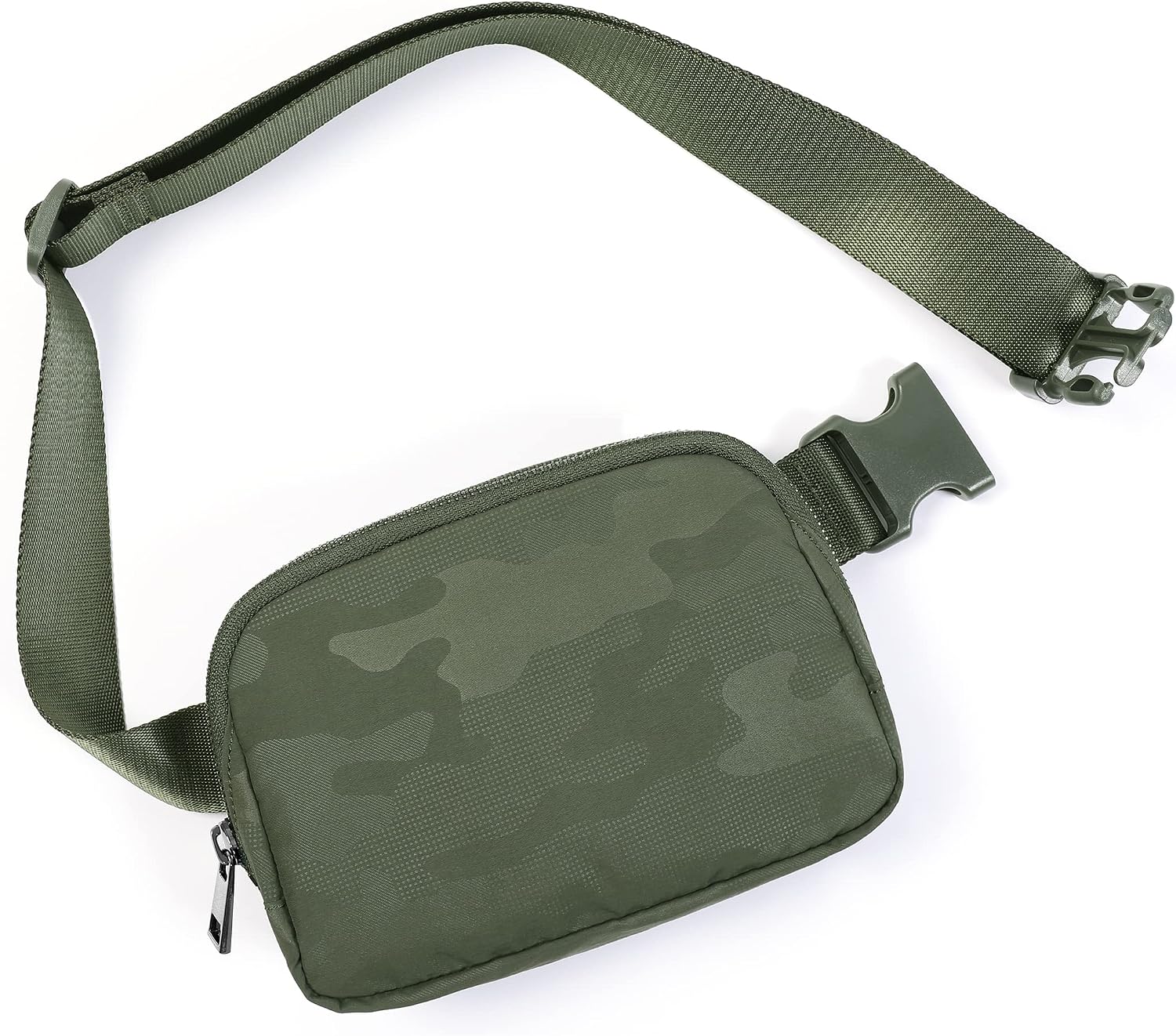 ODODOS Unisex Mini Belt Bag with Adjustable Strap Small Waist Pouch for Workout