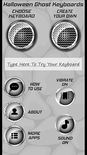 Teclados do Fantasma do Dia das Bruxas