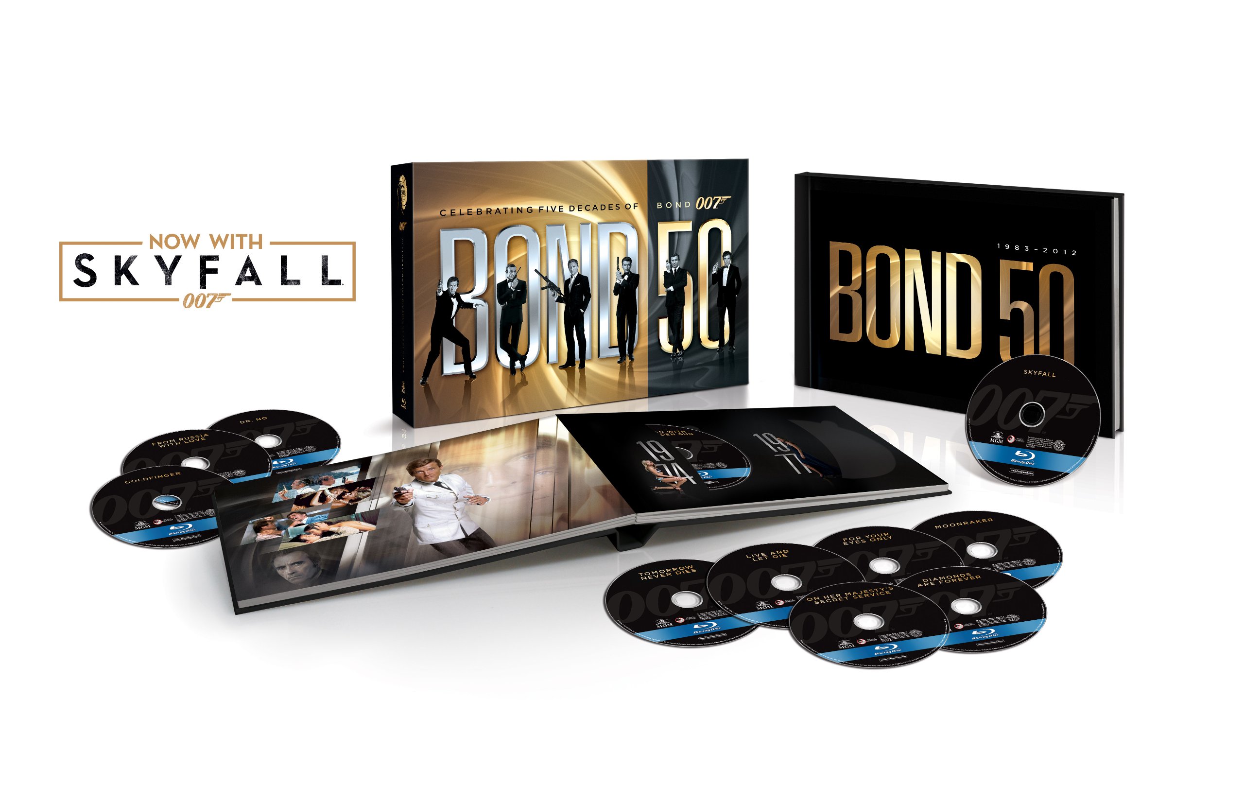 Amazon.com: Bond 50: The Complete 23 Film Collection with Skyfall 