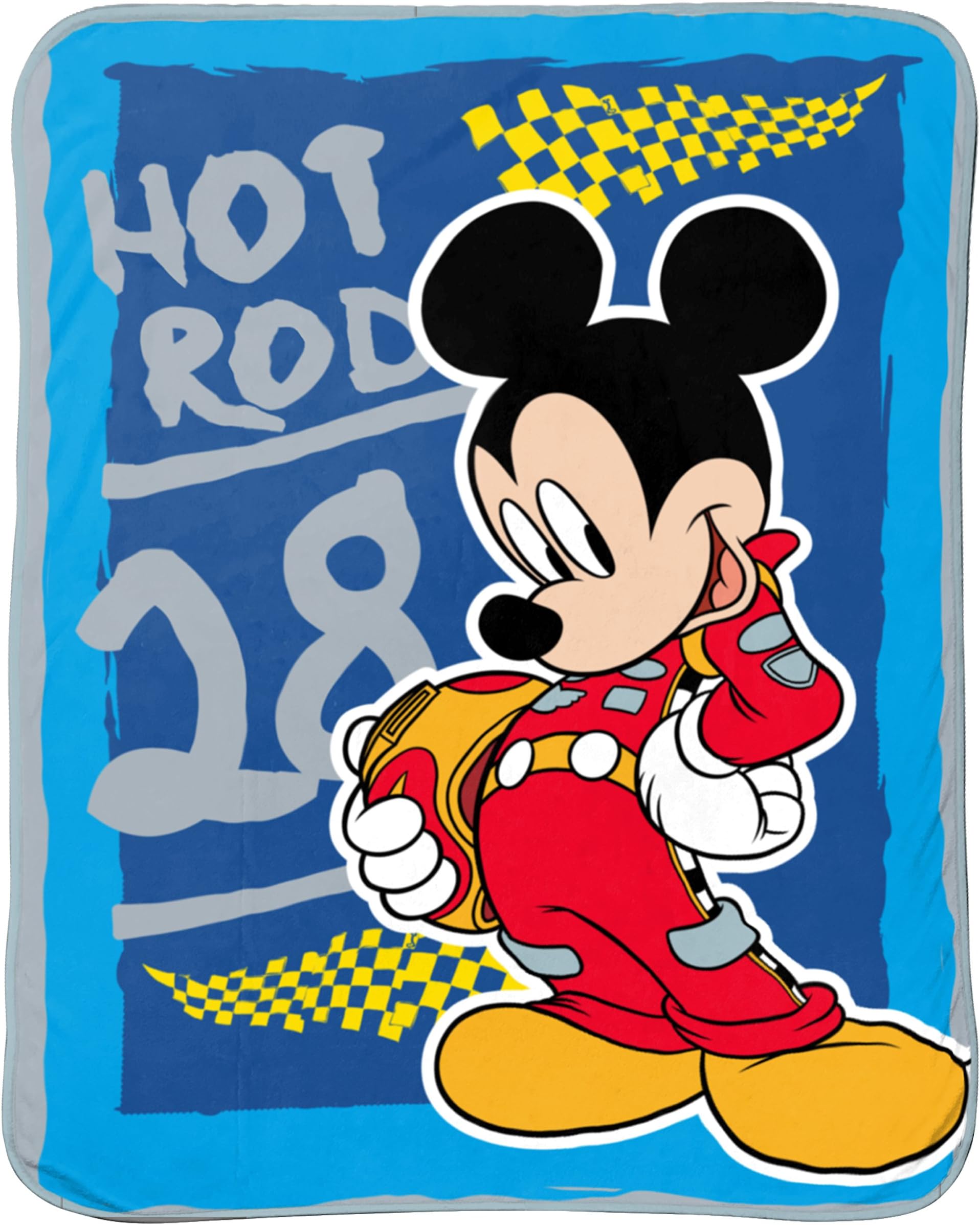 Jay Franco Kids Throw Blanket Mickey Mouse
