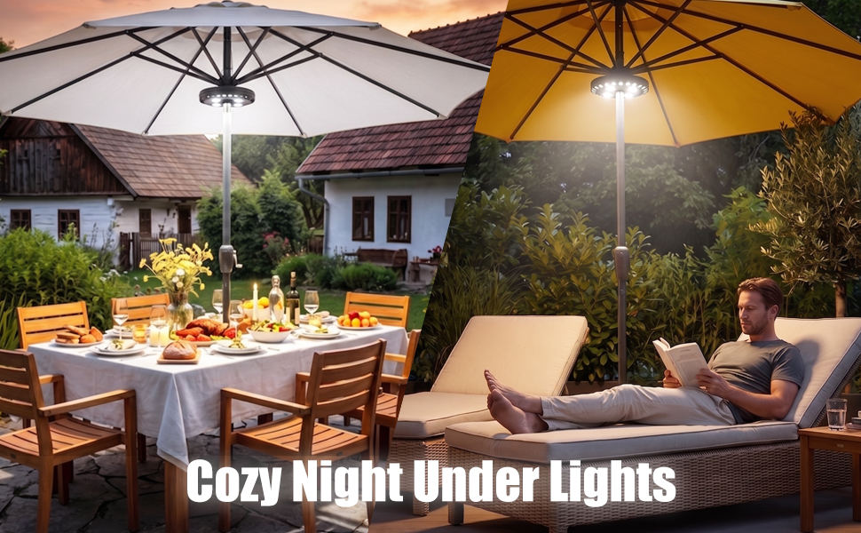 commercial patio umbrella with led Flash Furniture Sedona Commercial Grade 10ft Round Solar LED Cantilever Umbrella with Easy Lift and Tilt Function, Built in Cross Base, Gray