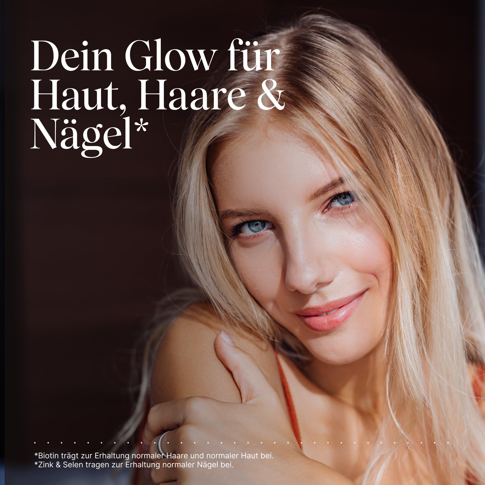 VETAIN Biotin Zink Selen Komplex - Mit Silizium & Vitamin B5-120 Kapseln - hochdosiert mit 5.000µg Biotin - Für Haare, Haut & Nägel - vegan & ohne Magnesiumstearat - 2er Set