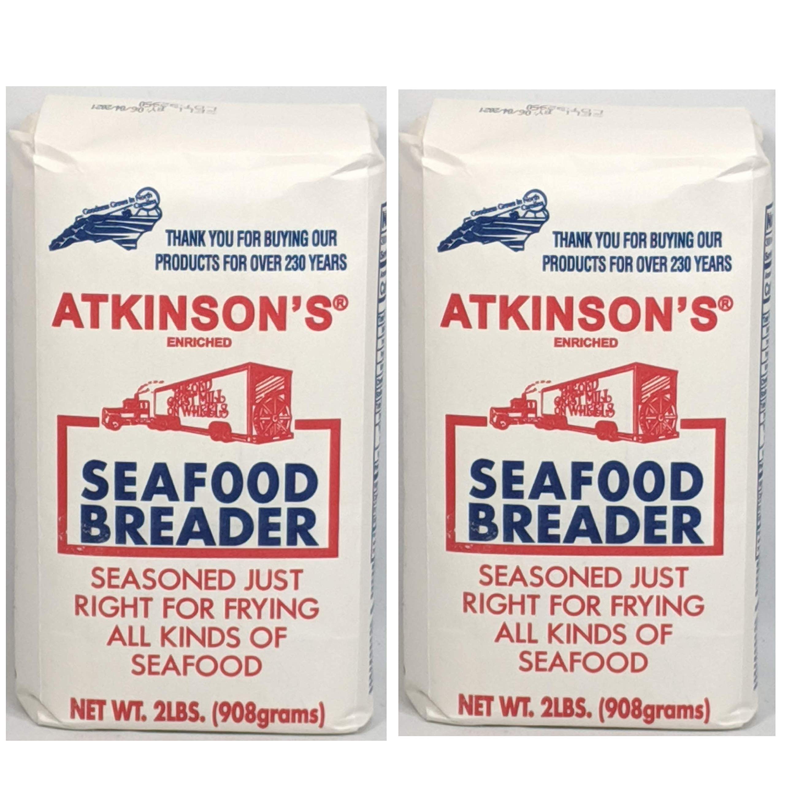 All Purpose Seafood Breader Enriched & Seasoned Just Right For Frying All Kinds of Seafood 2-2 Lb. Bags